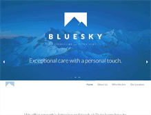 Tablet Screenshot of blueskycpc.com